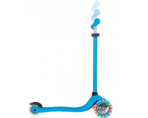 Самокат Globber Primo Lights Led блакитний (423-101-3)
