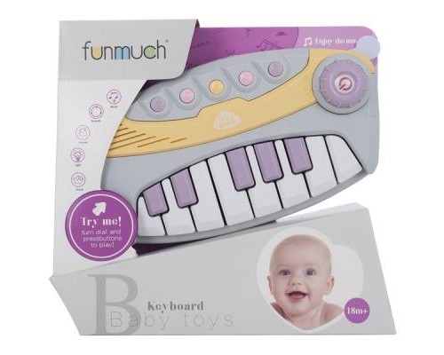 Розвиваюча іграшка Funmuch Піаніно зі світловими ефектами (FM777-3)