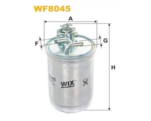 Фільтр паливний Wixfiltron WF8045 Фільтр паливний Wixfiltron WF8045