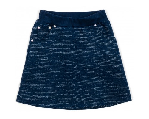 Спідниця дитяча Breeze з люрексом (15324-146G-blue)