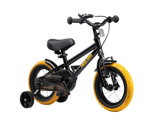 Дитячий велосипед Miqilong ST Чорний 12` (ATW-ST12-BLACK)