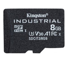 Карта пам'яті Kingston 8GB microSDHC class 10 UHS-I V30 A1 (SDCIT2/8GBSP) 