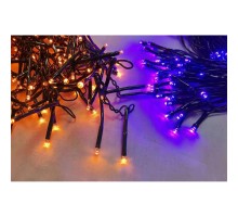 Гірлянда YES! Fun 100 LED, помаранч.+фіолет. 5м, 8 режимів (801178)