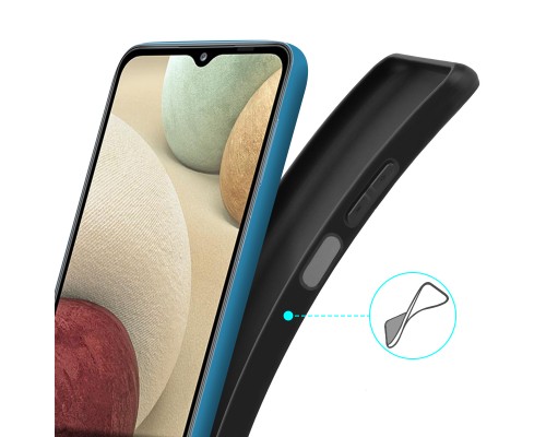 Чохол до мобільного телефона BeCover Samsung Galaxy A12 SM-A125 / M12 SM-M125 Black (706926)