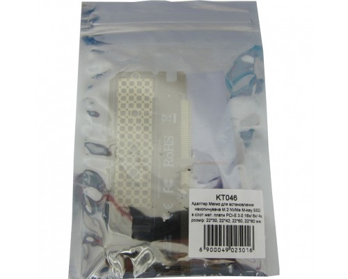 Контролер Maiwo M.2 NVMe M-key SSD 22*30mm, 22*42mm, 22*60mm, 22*80mm to PCI (KT046)