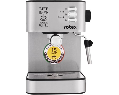 Ріжкова кавоварка еспресо Rotex RCM750-S