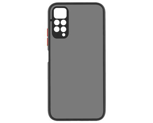 Чохол до мобільного телефона MakeFuture Xiaomi Redmi Note 11 Pro Frame (Matte PC+TPU) Black (MCMF-XRN11PBK) Чохол до мобільного телефона MakeFuture Xiaomi Redmi Note 11 Pro Frame (Matte PC+TPU) Black (MCMF-XRN11PBK)