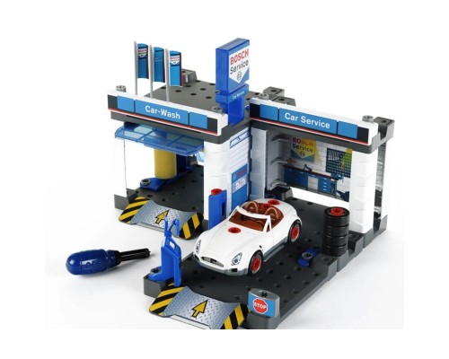 Ігровий набір Bosch Автосервісна станція з автомийкою (8647)