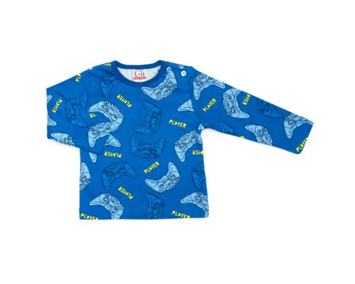 Піжама дитяча Breeze з довгим рукавом (16745-74B-blue)