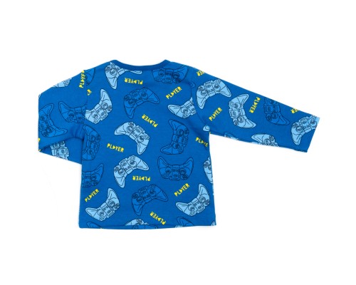 Піжама дитяча Breeze з довгим рукавом (16745-74B-blue)