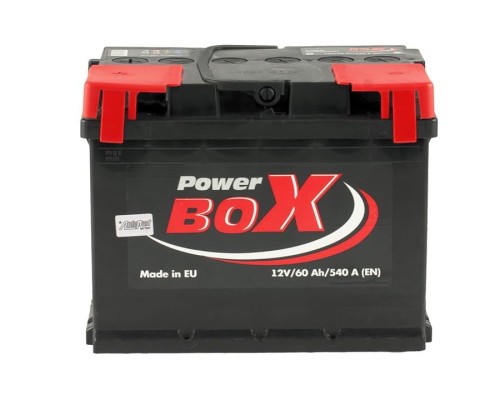 Акумулятор автомобільний PowerBox 60 Аh/12V А1 (SLF060-01)