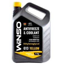 Антифриз WINSO WINSO YELLOW G13 yellow 5kg (880930)