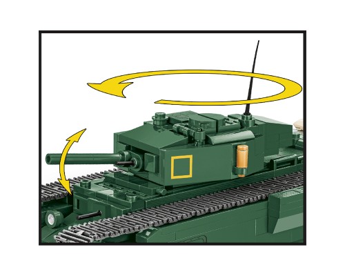 Конструктор Cobi Company of Heroes 3 Танк Mk III Черчілль, 654 деталей (COBI-3046)