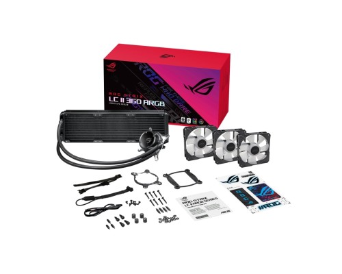 Система рідинного охолодження ASUS ROG STRIX LC II 360 ARGB (90RC00F1-M0UAY0)