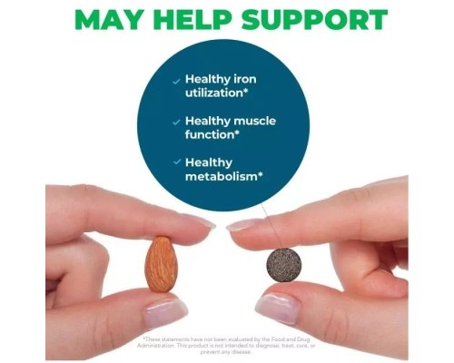 Мінерали Seeking Health Залізо, 10 мг, Optimal Iron Chewable, 60 жувальних таблеток (SKH52053)