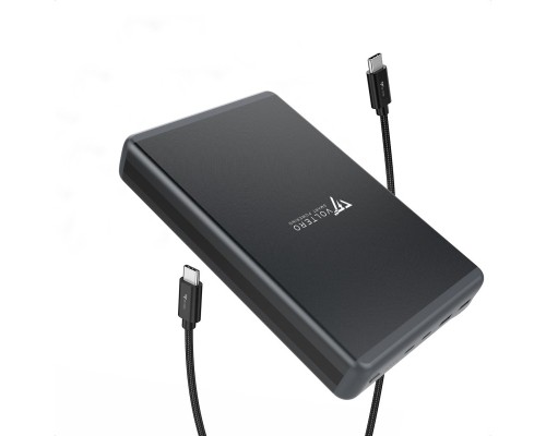 Батарея універсальна Voltero 50000mAh S50 PD/100W QC/3.0/18W USB-C*2, USB-A*2 (6090537940980)