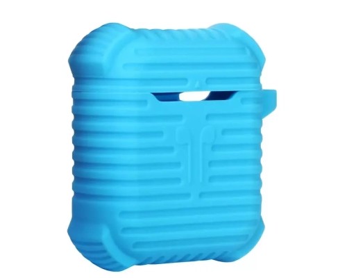 Чохол для навушників Protective i-Smile для Apple AirPods IPH1371 Blue (702351)