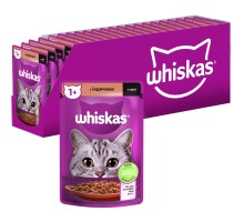 Вологий корм для кішок Whiskas Індичка в соусі 85 г (5900951302077)