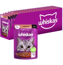 Вологий корм для кішок Whiskas Індичка в соусі 85 г (5900951302077)