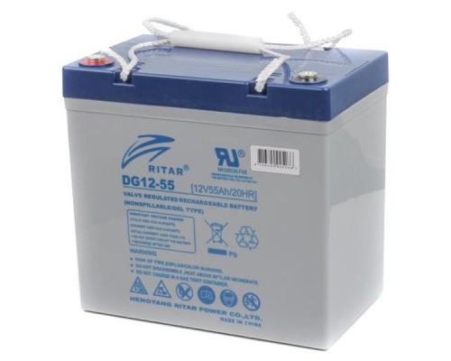 Батарея до ДБЖ Ritar GEL DG12-55 12V-55Ah (DG12-55) 