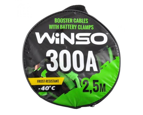 Дроти для запуску для автомобіля WINSO 300А, 2,5м (138310)