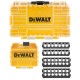 Ящик для інструментів DeWALT для біт системи TSTAK Tough Case S з футляром та касетами для біт 4 шт. (DT70801)