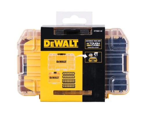Ящик для інструментів DeWALT для біт системи TSTAK Tough Case S з футляром та касетами для біт 4 шт. (DT70801)