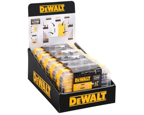 Ящик для інструментів DeWALT для біт системи TSTAK Tough Case S з футляром та касетами для біт 4 шт. (DT70801)