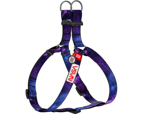 Шлея для собак WAUDOG Nylon з QR-паспортом 