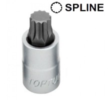 Головка торцева Toptul SPLINE M16 L55мм 1/2
