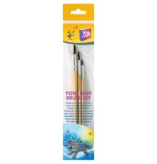 Пензлик для малювання Cool For School набір Fantasy 3 шт (2,4,6) (CF60807)