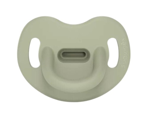 Пустушка Suavinex Colour Essence силіконова, анатомічна, 6-18 міс. зелена (308078)