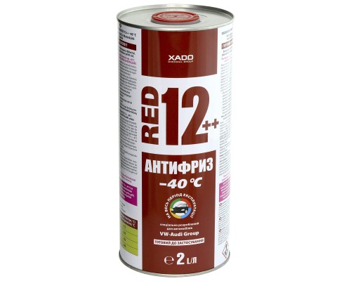 Антифриз Xado Red 12++ -40  2 л (XA 50209_1) 