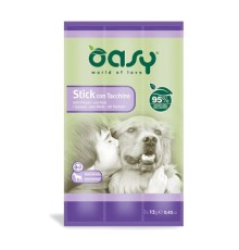 Ласощі для собак OASY Stick м’ясні палички з індичкою 36 г (8054329510261)