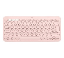 Клавіатура Logitech K380s Multi-Device Bluetooth UA Rose (920-011853)