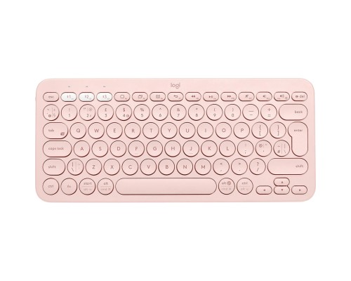 Клавіатура Logitech K380s Multi-Device Bluetooth UA Rose (920-011853)