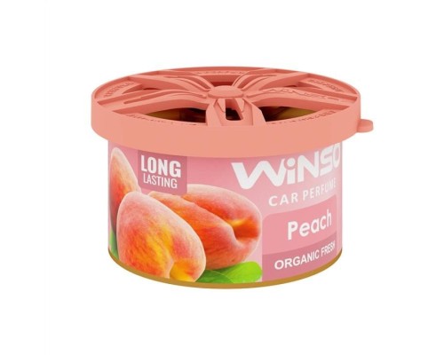 Ароматизатор для автомобіля WINSO Organic Fresh Peach (533340) 