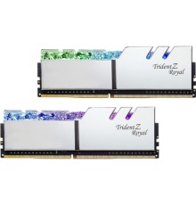 Модуль пам'яті для комп'ютера DDR4 64GB (2x32GB) 3600 MHz TridentZ RGB Royal Silver G.Skill (F4-3600C18D-64GTRS)