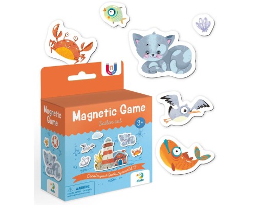 Навчальний набір DoDo Магнітна гра Котик-морячок (200235)