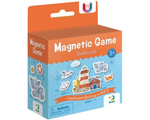 Навчальний набір DoDo Магнітна гра Котик-морячок (200235)