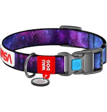 Нашийник для тварин WAUDOG Nylon з QR паспортом 