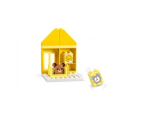 Конструктор LEGO DUPLO My First Повсякденні процедури: Час вечері й сну 28 деталей (10414)