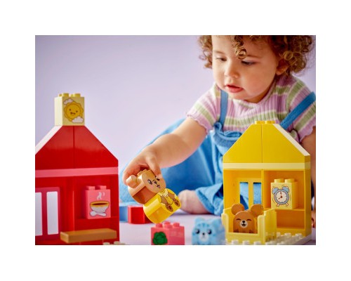Конструктор LEGO DUPLO My First Повсякденні процедури: Час вечері й сну 28 деталей (10414)