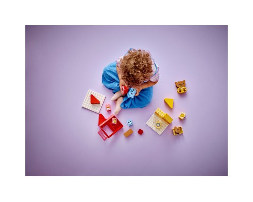 Конструктор LEGO DUPLO My First Повсякденні процедури: Час вечері й сну 28 деталей (10414)