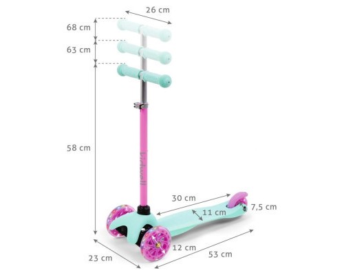 Самокат Kidwell Uno Mint (5901130080014)