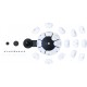 Геймпад Sony Playstation Access Controller BT White для PS5 Digital Edition (1000038412)
