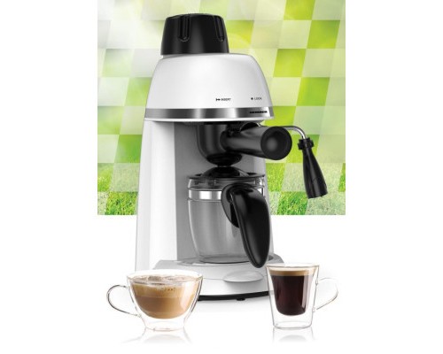 Ріжкова кавоварка еспресо HEINNER HEM-350WH