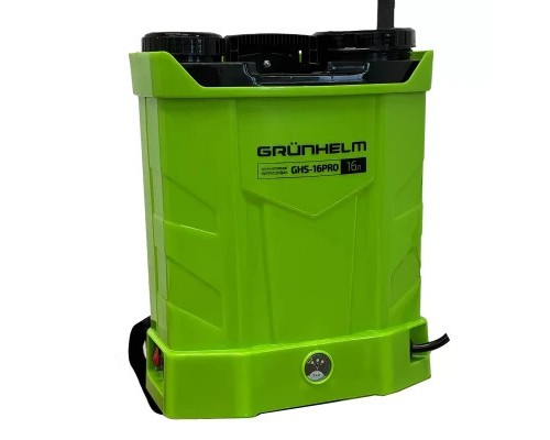 Обприскувач Grunhelm GHS-16PRO, (8АН/12V, 2-4бар, 16л) (133070)