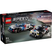 Конструктор LEGO Speed Champions Гоночні автомобілі BMW M4 GT3 та BMW M Hybrid V8 676 деталей (76922)
