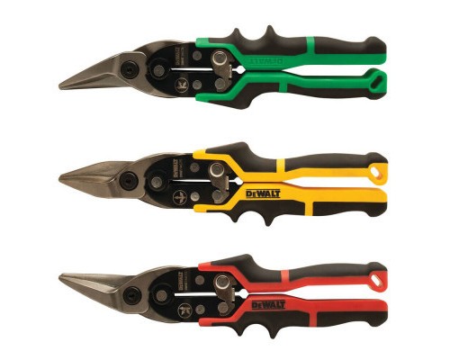 Ножиці по металу DeWALT ERGO Aviation, 3 шт, L250 мм. (DWHT14676-0)